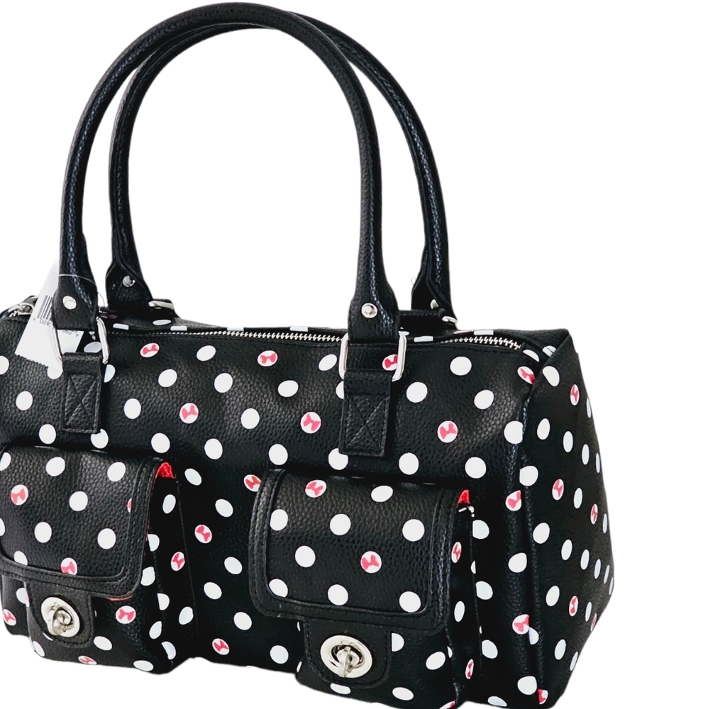WDW Disney Parks Minnie's Boutique Satchel Handbag - Picture 5 of 13